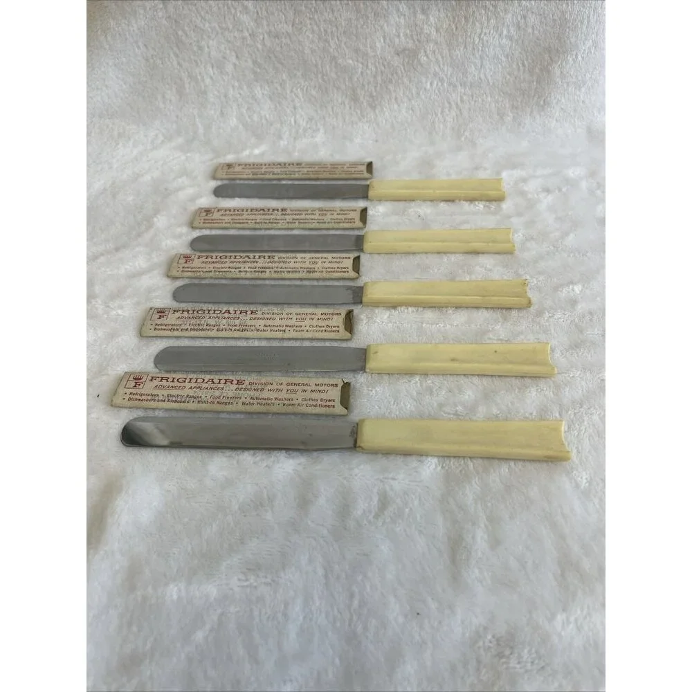 Quikut Spatula Paring Knife Stainless Steel MADE IN USA Dishwasher Safe Set Of 5